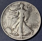 1943 Silver Walking Liberty Half Dollar 50c *Circulated Condition*