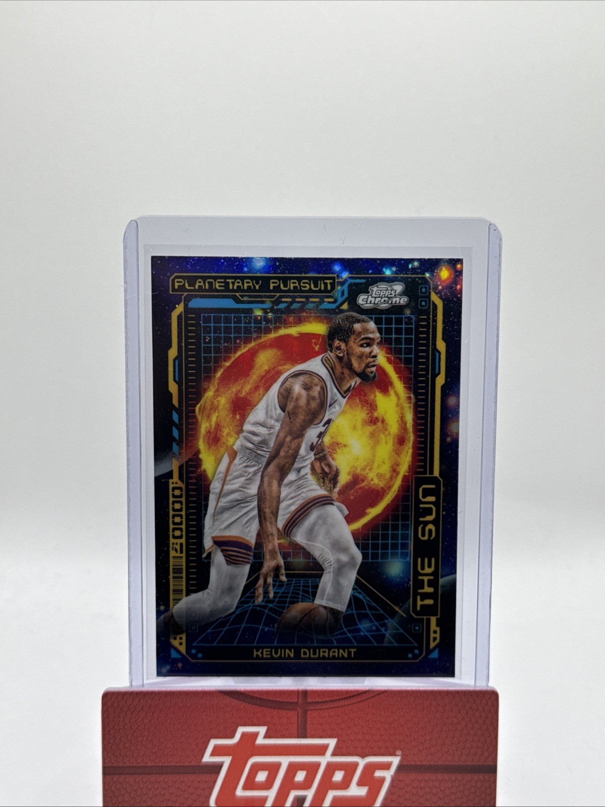 2023-24 Topps Cosmic Chrome Kevin Durant Planetary Pursuit Sun #PPS-7 Suns