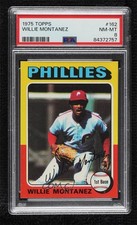 1975 Topps Willie Montanez #162 PSA 8 10q4