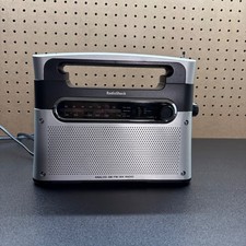 Radioshack Analog AM/FM/WX Radio 120V Or 4 'C' Batteries 120v tested and works