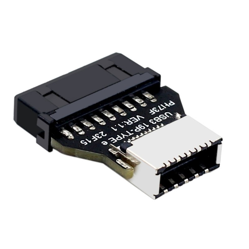 Front Panel USB Type C 20Pin Adapter 90 Degree For Motherboard ...