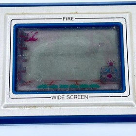 Poor Condition Nintendo GAME&WATCH FIRE Widescreen