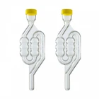 2 x Bubbler Airlocks - To Fit Demijohns & Fermenters - Winemaking Homebrew