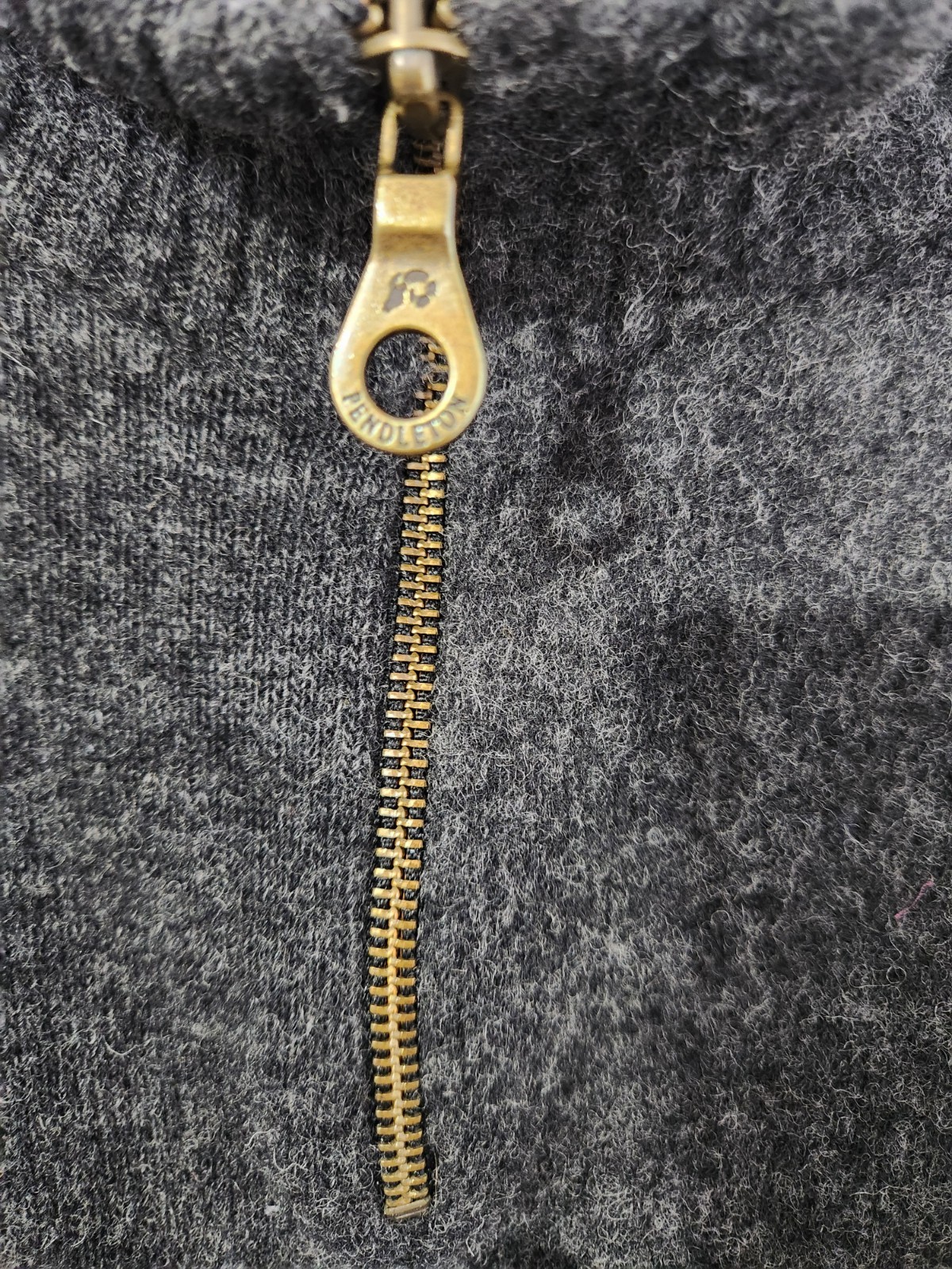 Pendleton Shetland Collection Quarter Zip Wool Sw… - image 4