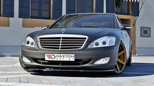 Maxton Design Street+ Spoilerlippe Front Ansatz passend für MERCEDES S-KLASSE W2 Maxton Design Street+ Spoilerlippe Front Ansatz passend für MERCEDES S-KLASSE W2