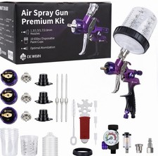 Lvlp Air Spray Gun Kit 650ml Cup 10 Liners 1.31.51.72.0mm Auto Paint Lvlp Air Spray Gun Kit 650ml Cup 10 Liners 1.31.51.72.0mm Auto Paint