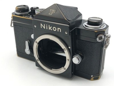 Nikon F Mid Model Eye Level Black 35mm Film SLR Camera Body F Mount H0706