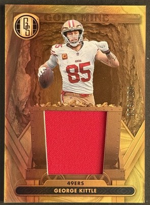 2024 Panini Gold Standard George Kittle #GM-GKE Gold Mine Patch /299 49ers