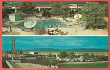 SANTA FE LODGE, SANTA FE, NEW MEXICO - 1964 Postcard - Demolished 2016