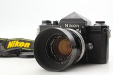  MINT w/HOOD Nikon F Eye Level Late Black nikkor-s 50mm f/1.4 Lens From JAPAN