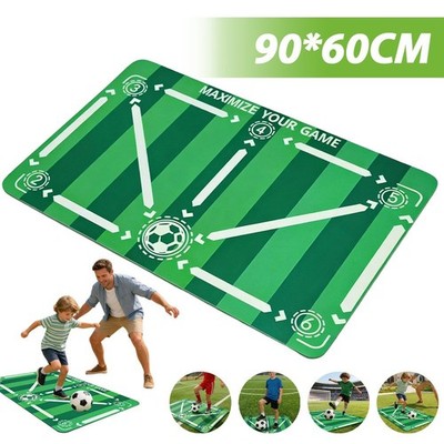 Fußball Trainingsmatte Fußball Training Matte 90*60cm Rutschfest Faltbar Mobil