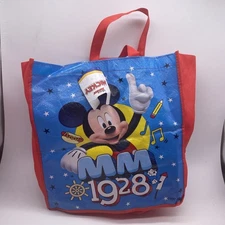 Disney Mickey Mouse Red Reusable Tote Shopping Bag