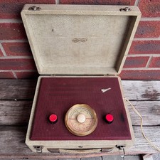 Vintage 1950s Marconiphone T36AB Portable Valve Radio Suitcase