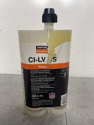 #ad #ad Simpson CILVFS32 CI LV FS Fast Setting Low Viscosity Structural Injection Epoxy $52.65