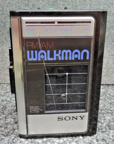 Sony Walkman Cassette Player w FM/AM Stereo WM-F41