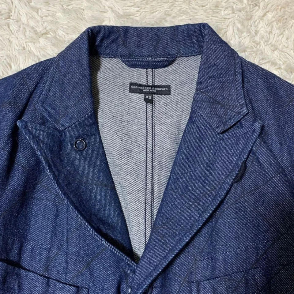 Chaqueta Bedford Denim Spider para Hombre Ropa de Ingeniería Prendas de Ingeniería Foto 4 de 4