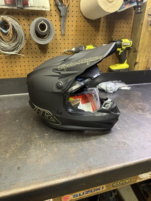 #ad #ad NEW Troy Lee Designs SE4 POLY MONO Motocross Helmet W MIPS Matte Size Medium $129.99
