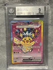 Pikachu Ex 277/217. 2026 Ascended Heroes SIR. Strong BGS 9 All 10s 1 8.5