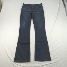 Democracy Jeans Womens 6 Blue Boot Cut Ab Technology Stretch Dark Wash Casual