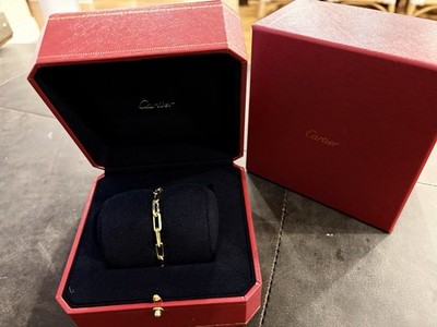 Santos de Cartier 18k Yellow Gold Bracelet Chain, Medium Model