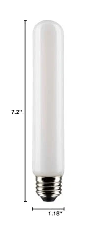  8-Watt LED E26 Light Bulb, 3000K, 15000 Hour Rating, Dimmable 1 Count - Picture 3 of 3