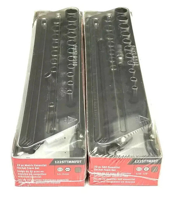 #ad #ad Snap on 44pc 1 4quot;dr Metric SAE Shallow amp; Deep Socket Sets 3 16 5 8quot; 5.5 15mm $599.99