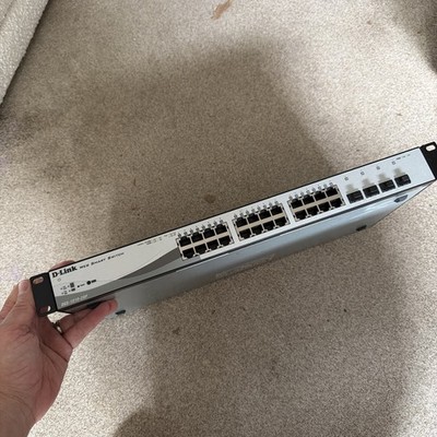 D-Link DGS-1210-28P 28-Port PoE Gigabit Web Smart Switch