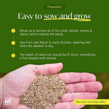 Sprogs and Dogs Ultra Hardwearing Grass Seed by - 500G up to 15Sqm - Fo 26.00 per kilo