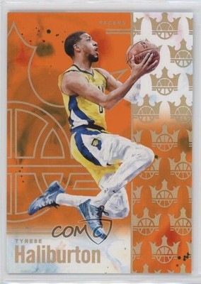 2024-25 Panini Court Kings Amber 10/75 Tyrese Haliburton #78 16wc