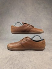 Fred Perry Shoes Womens UK Size 6 Brown Leather