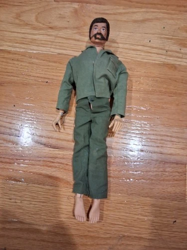 Vintage G.I. Joe 1960's 70's 12" Figure with lot of accessories