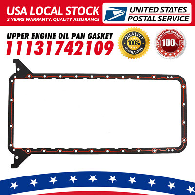 OE Quality Upper Engine Oil Pan Gasket 11131742109 For BMW 530i 1994 1995