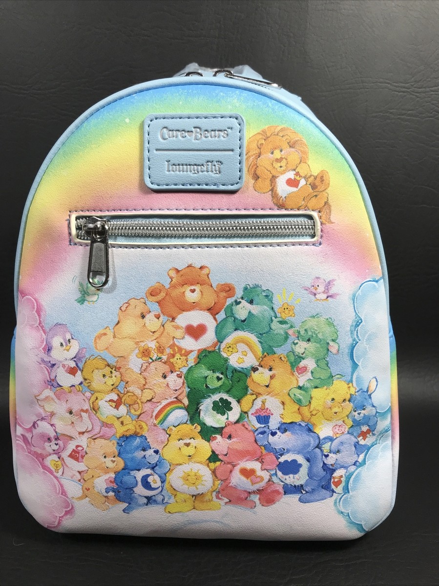 Loungefly Care Bears Vintage Rainbow 40th Anniversary Mini  display picture 3