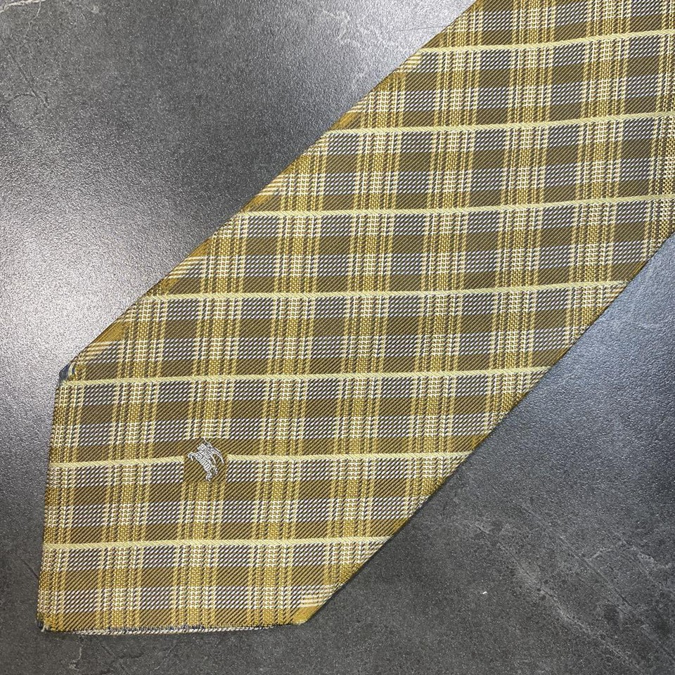 Burberry S Tie Plaid eBay
