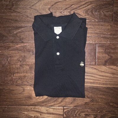 Brooks Brothers 1818 Mens Large Black Short Sleeve Polo Shirt | eBay Brooks Brothers 1818 ポロシャツ ブラック S