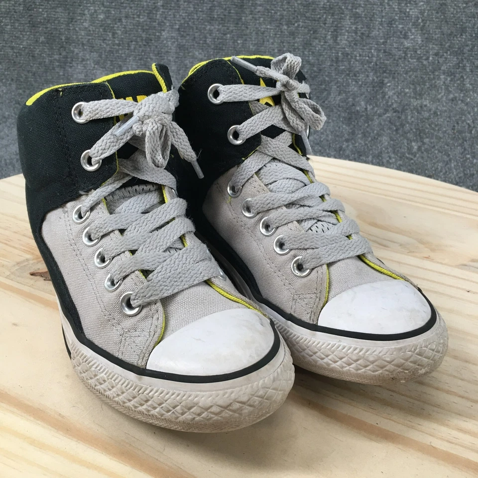 Zapatillas Converse Shoes Juveniles 3.5 Chuck Taylor All Stars Hi Street Gris 656071F Foto 3 de 4