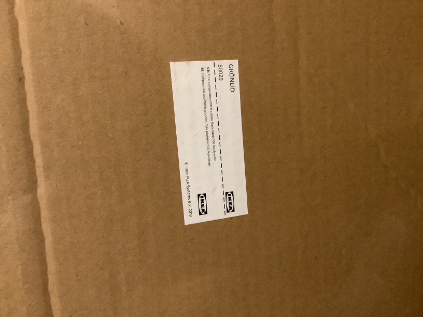 IKEA GRONLID Cover SLIPCOVER for Armchair Inseros White Chair 403.988.