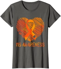 Ms Awareness Multiple Sclerosis Awareness Tee Ladies' Crewneck T-Shirt