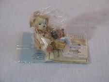 NIB Vtg Cherished Teddies Tanna Room In Your Heart Rare Figurine 476595R,1998 rr