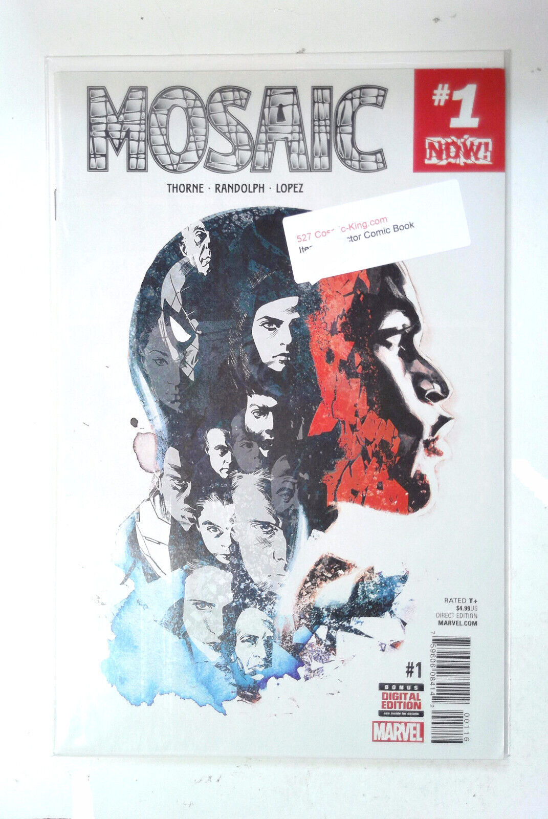 Mosaic #1 Marvel Comics (2016) NM- Special Over-Sized Issue 1st Print Comic Book