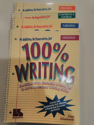 LinguiSystems 100% Writing Exposition Comparison $ Contrast Narration Persuasion