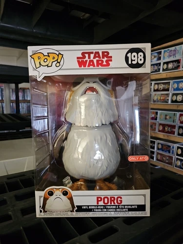 Funko POP! Star Wars: Porg #198 Target Exclusive 10-inch Vinyl Figure NEW
