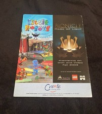 LITTLE ROBOTS, BIONICLE: MASK OF LIGHT THE MOVIE 2003 ad & PYRAMID Donny Osmond