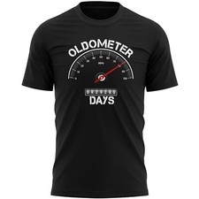 Oldometer 80th Birthday T Shirt Men shirt Funny Him eighty eightieth mileston...