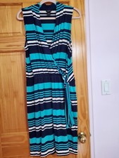 ann taylor woman sleeveless dress , L, made in Indonesia