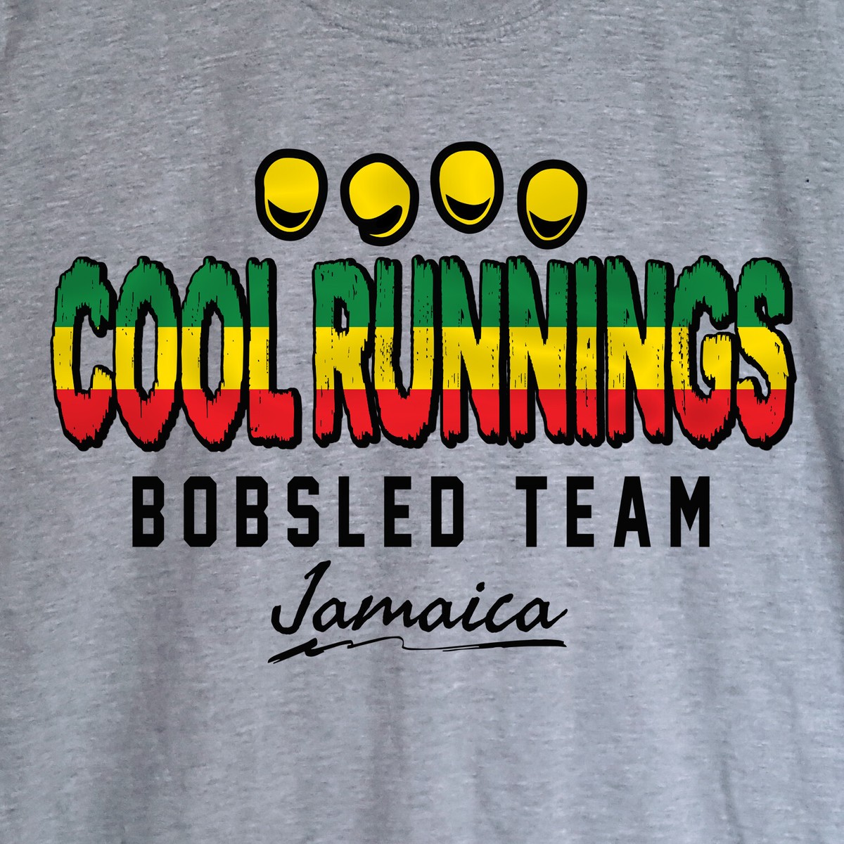 Cool Runnings T-shirt - Retro 90s Classic Movie Film Jamaica Tee 