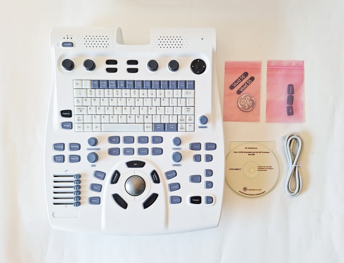 GE 5486318 Vivid S5-S6 Keyboard V4 Kit - NEW ON BOX | eBay