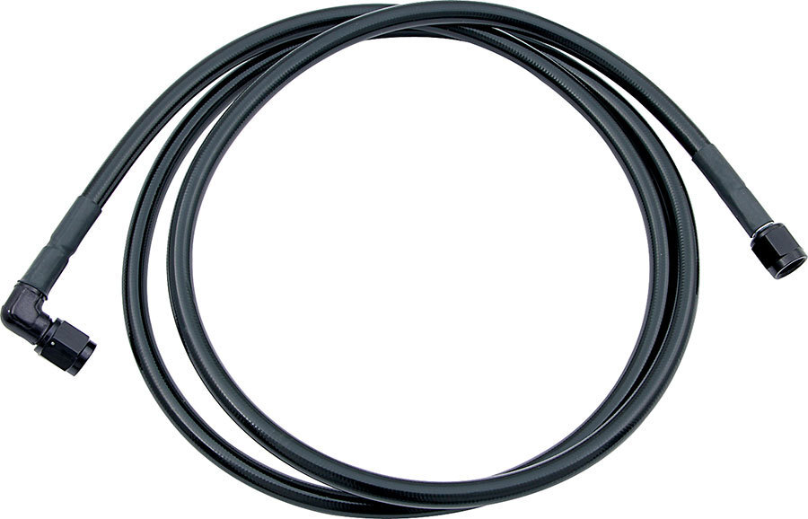 Aeroquip #3 Teflon Hose w/3an Str & 3an 90-Degree 48in Long Aeroquip #3 Teflon Hose w/3an Str & 3an 90-Degree 48in Long