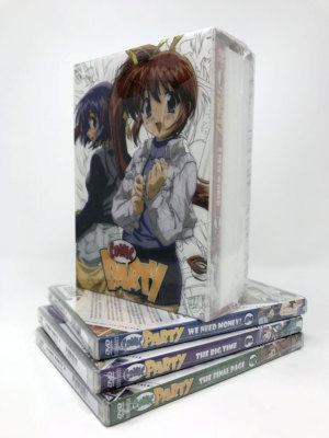 Comic Party DVD Complete Set + Limited Edition PVC SlipCase Artbox Anime NEW R1