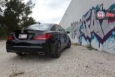Cars mercedes cla Desk Mat Stitched